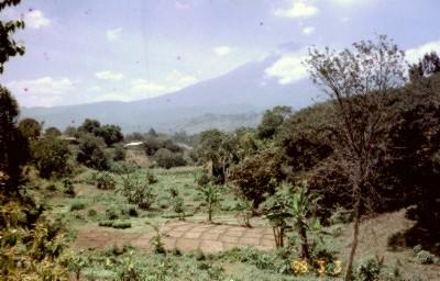 Mt. Meru above Arusha
