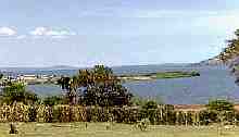 The source of the Nile, Jinja on Lake Victoria
